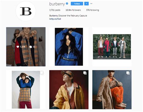 burberry instagram ad|Burberry Instagram sale.